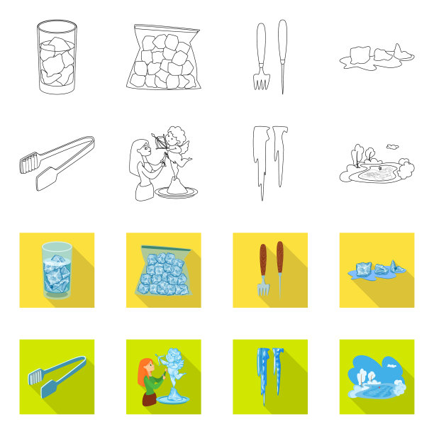 纹理和冷冻logo图片下载