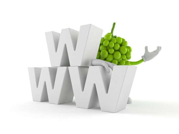 葡萄字符与www文本图片下载