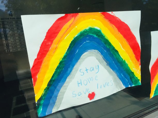 虹冠状病毒图片下载