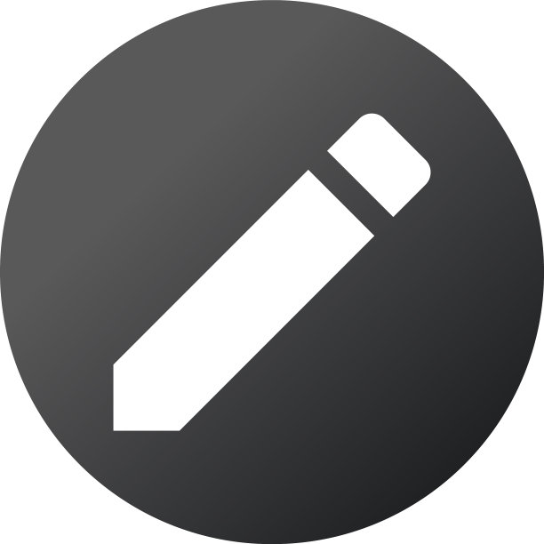 用于绘制彩色符号的编辑图标铅笔图片下载