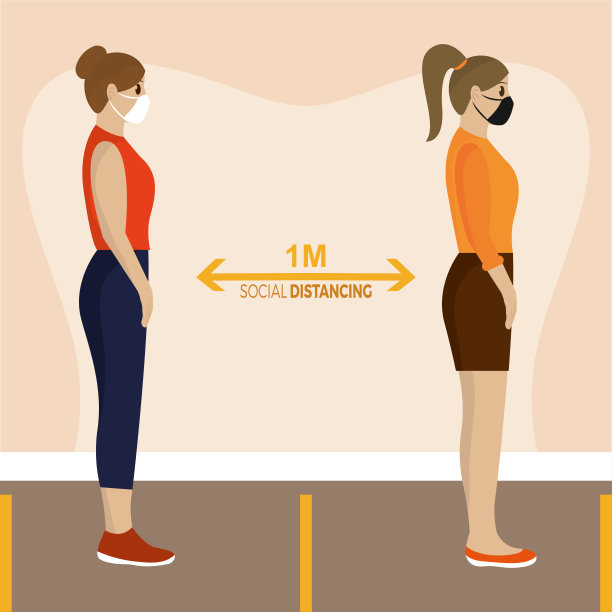 社会距离的海报图片下载