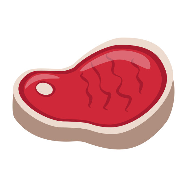 肉图标。图片下载