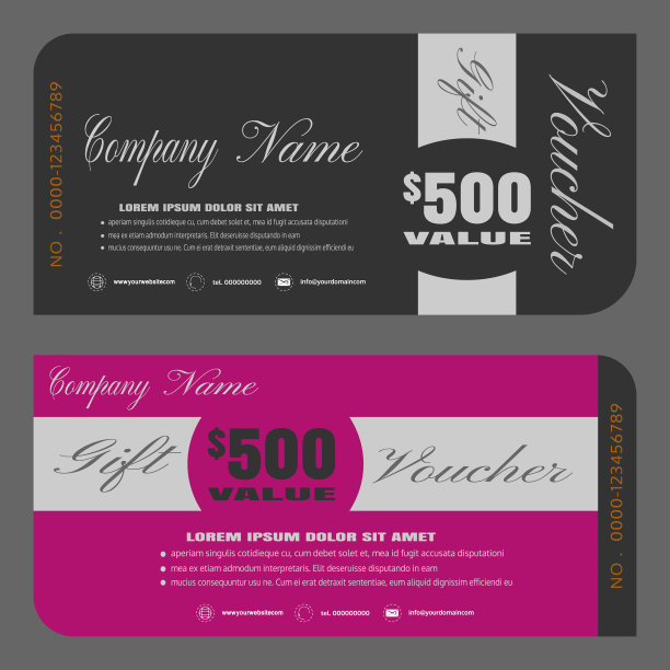 空白时尚的礼品券，增加销售图片下载