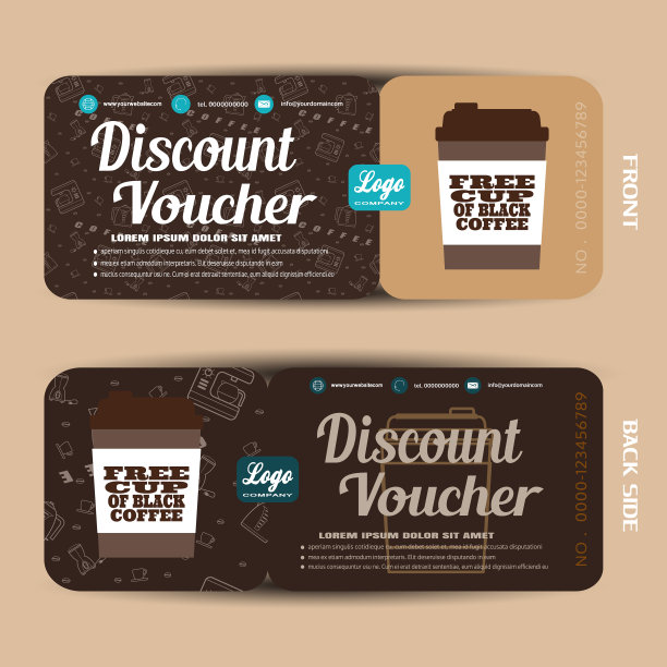 折扣券增加咖啡销量图片下载