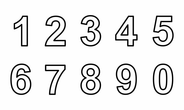 概述数字组图片下载