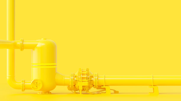 黄色的管道图片下载