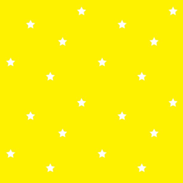 黄色星星抽象笔触无缝模式背景图片下载