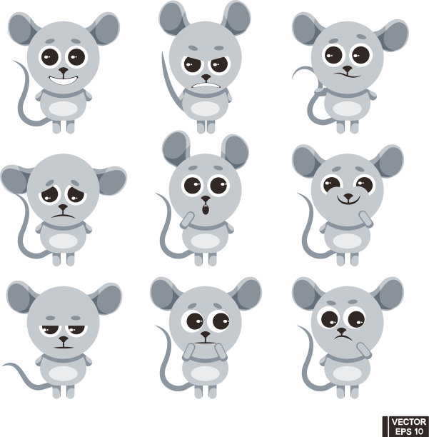 设置可爱的鼠标表情图片下载