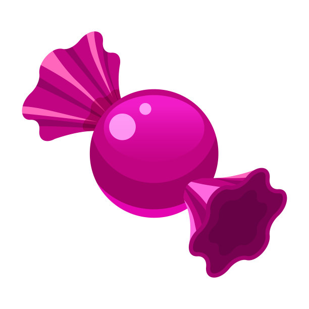 糖果包起来的棒棒糖圆棒棒糖等距图片下载