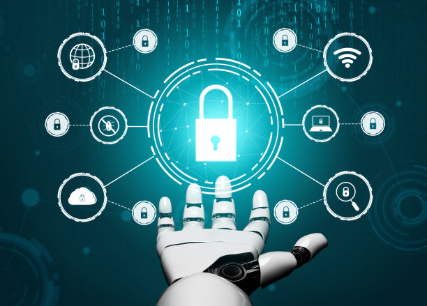 未来机器人人工智能概念。图片下载