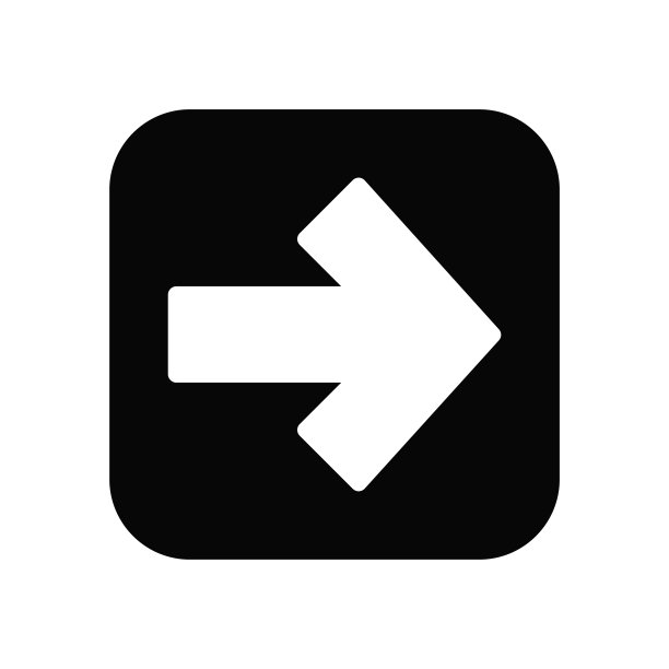 箭头标志在图标新潮的平面设计图片下载