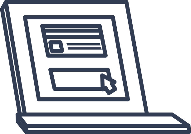 支付在线概念笔记本电脑图标图片下载