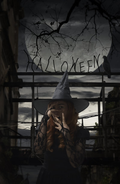 万圣节神秘概念图片下载