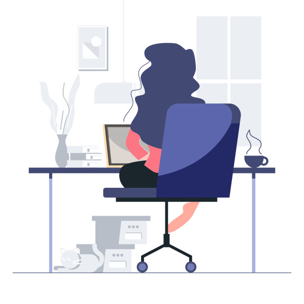 居家工作居家隔离社交图片下载