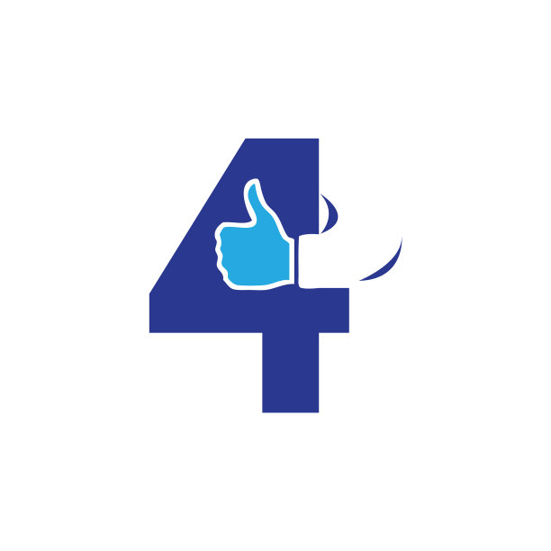 创意定制4号4号标志设计图片下载