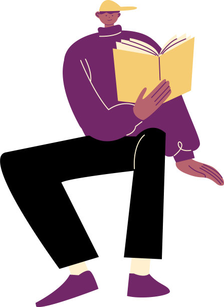 年轻时髦的男人戴着帽子坐着享受图片下载