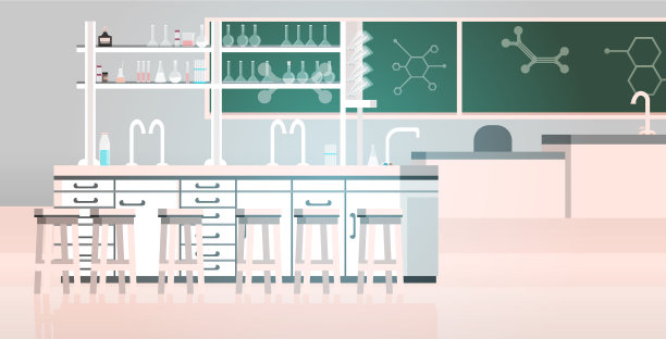 科学教室内部化学实验图片下载