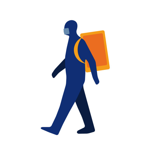 检疫食品快递用大箱子图片下载