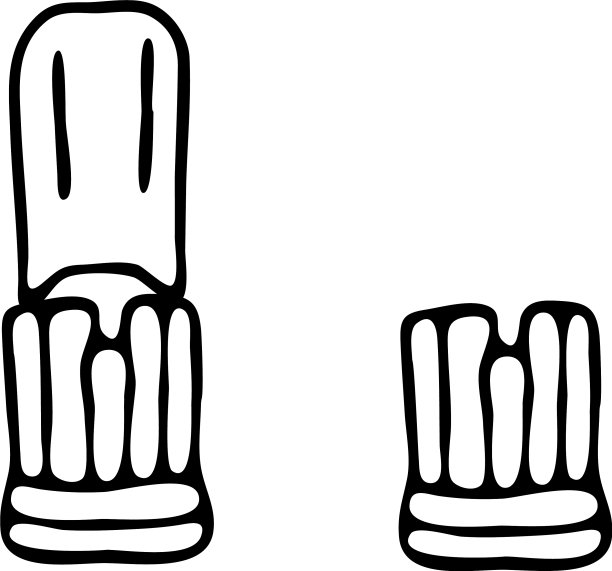 设有个人凹槽的正畸牙刷图片下载