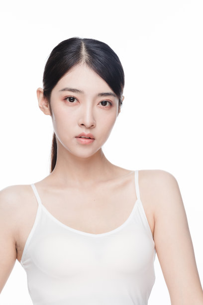 画室里的美女肖像图片下载