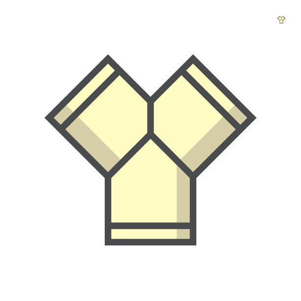 风管管道图标设计64x64像素完美图片下载