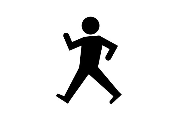 建议步行上班的图标图片下载