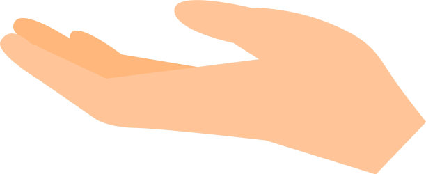 手伸式平面设计图片下载