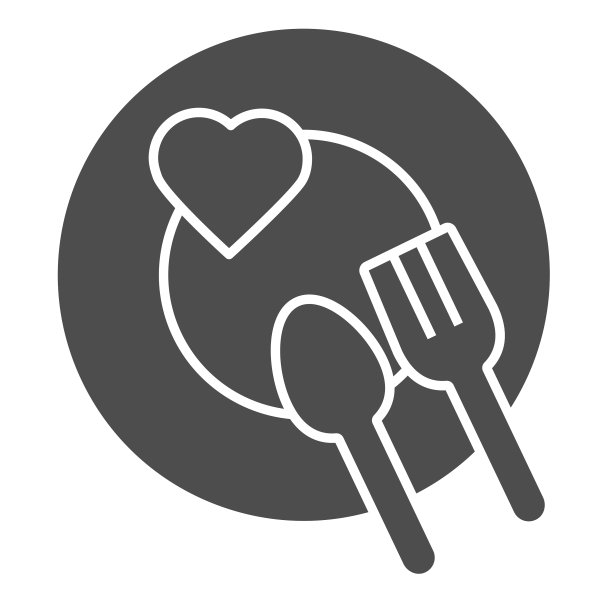 浪漫的晚餐盘中餐实心偶像图片下载