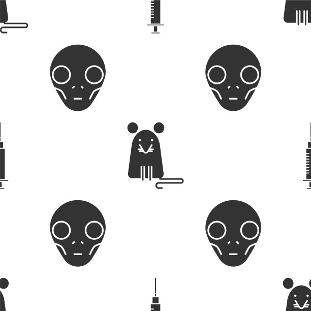 设注射器老鼠和外星外星人脸图片下载