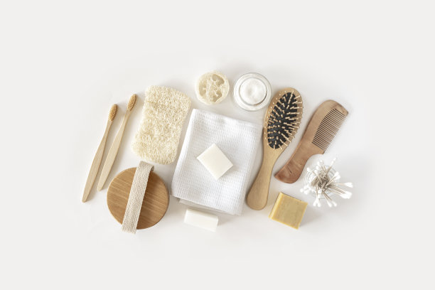 “零浪费”的概念。一套环保浴室配件图片下载