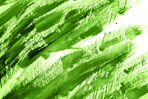 抽象水粉画绿色。图片下载