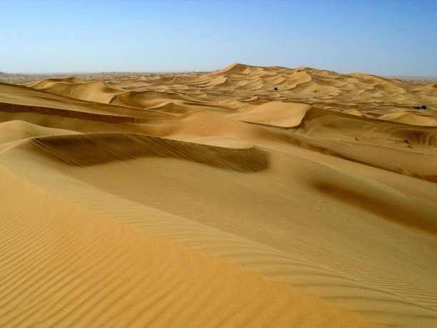 迪拜沙漠沙丘图片下载
