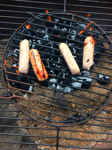 烤香肠图片下载