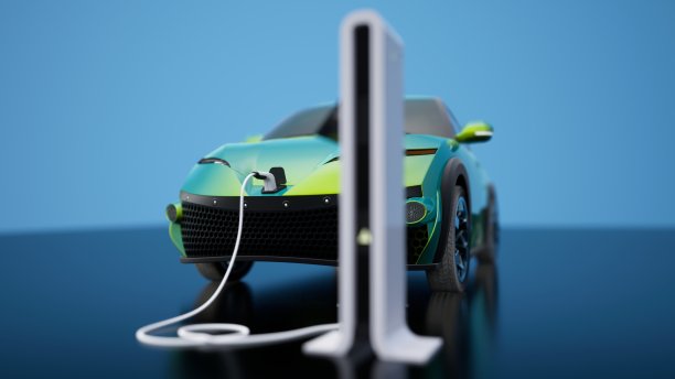 电动汽车充电图片下载