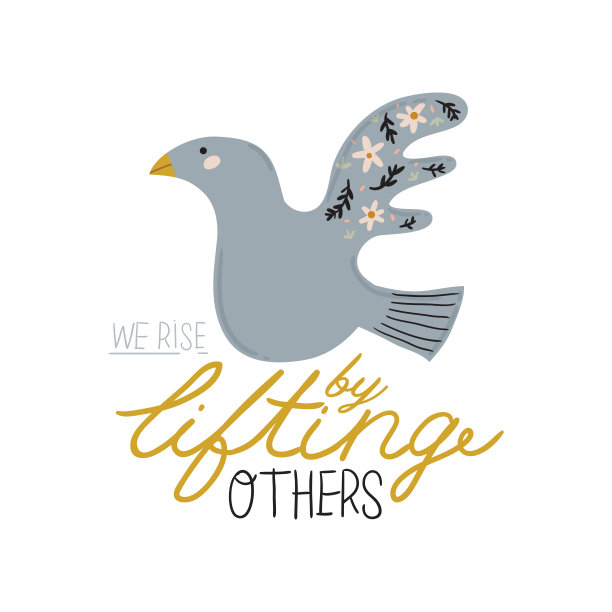 抽象当代插画与花卉，动物，月亮，女孩的力量元素。图片下载