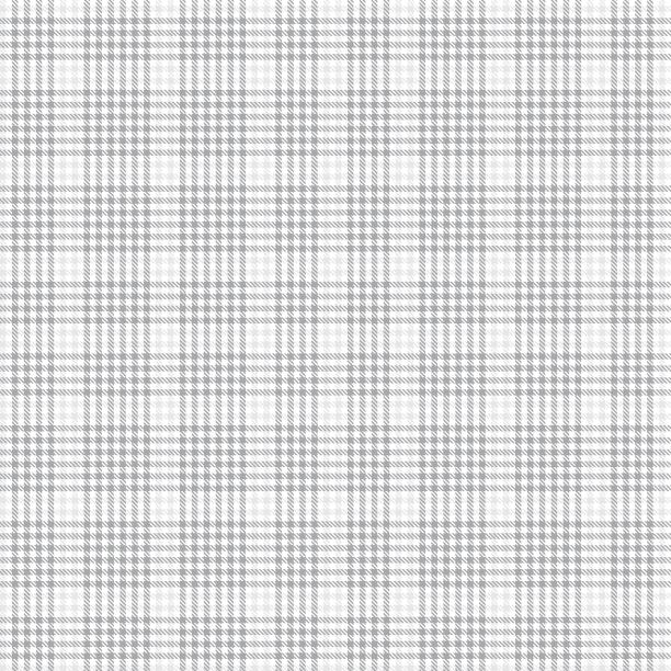 白色格子呢格子无缝图案图片下载