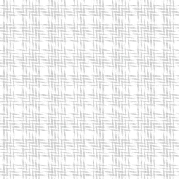 白色格子呢格子无缝图案图片下载