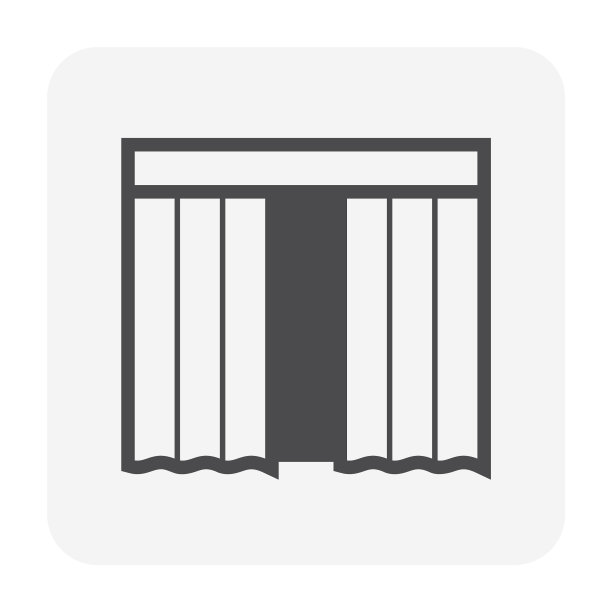 窗帘盲目的图标图片下载