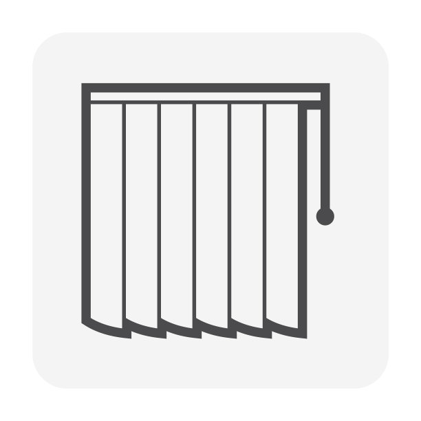 窗帘盲目的图标图片下载