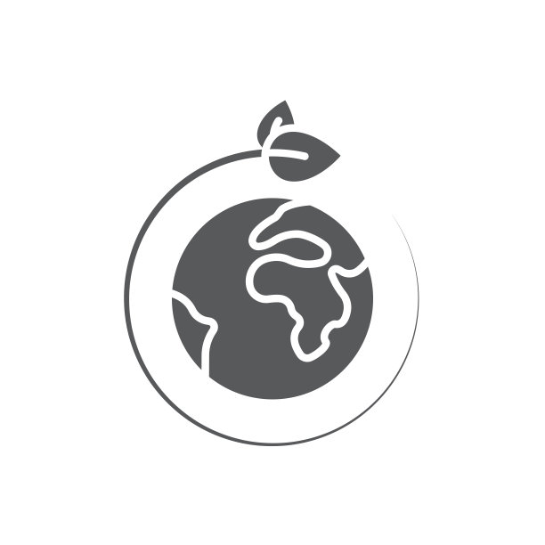 世界生态矢量图标符号，独立于白色背景图片下载