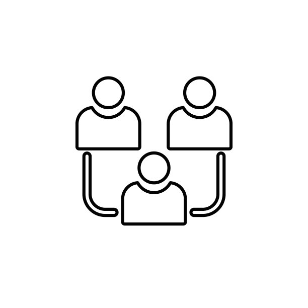 直线矢量图标头像，用户，联系。轮廓矢量图标图片下载