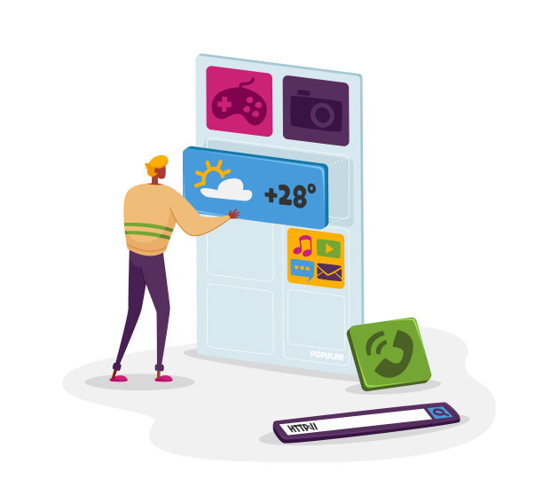 开发人员，创造性的设计师角色，致力于为手机，Web开发创造新的软件或应用程序图片下载