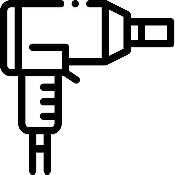 修理钻头图标轮廓图片下载