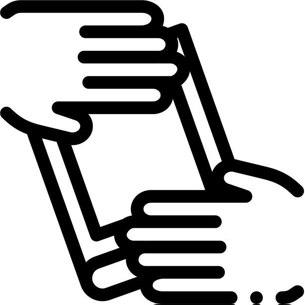 交出书的图标大纲图片下载