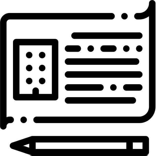 书写建筑信息模型图标图片下载