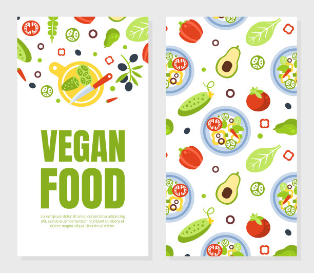 素食食品模板与有机健康图片下载