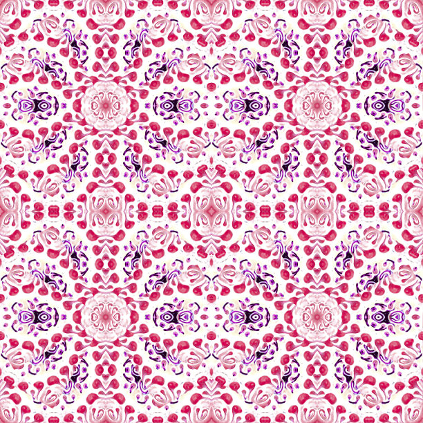 现代华丽的无缝图案设计图片下载