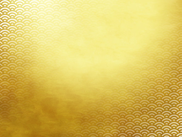 金色背景日本图案纹理图片下载