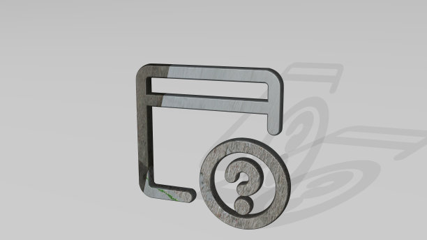 应用程序窗口问题:用两盏灯投射阴影。金属雕塑的3D插图在一个白色的背景与温和的纹理。图标和设计图片下载