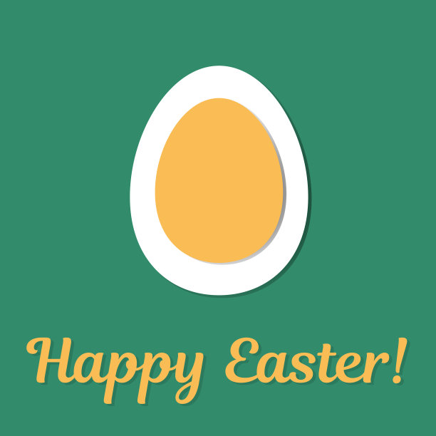 可爱的复活节贺卡图片下载